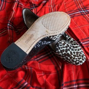 Vince Camuto Shoes - Vince Camuto Cheetah and sparkle flats Vince Camuto Shoes - Vince Camuto Cheetah and sparkle flats